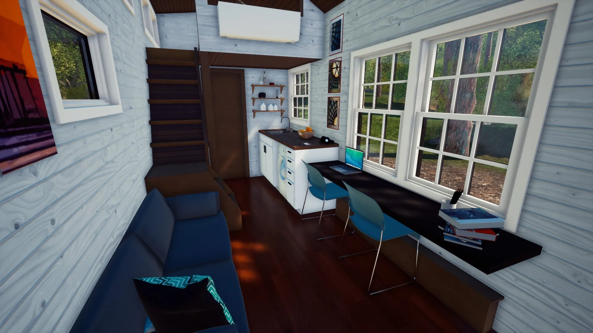 Interior detail — Sebago