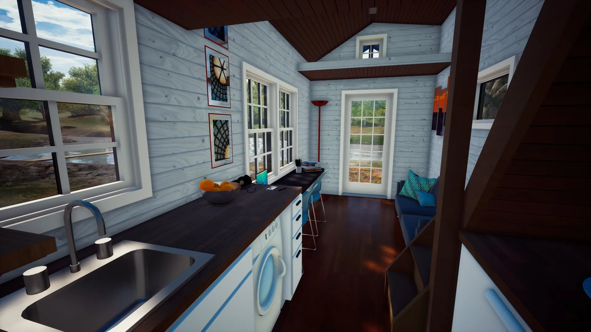 The Camp Coast — S24 — Seasonal camp build. Coastal finish package.