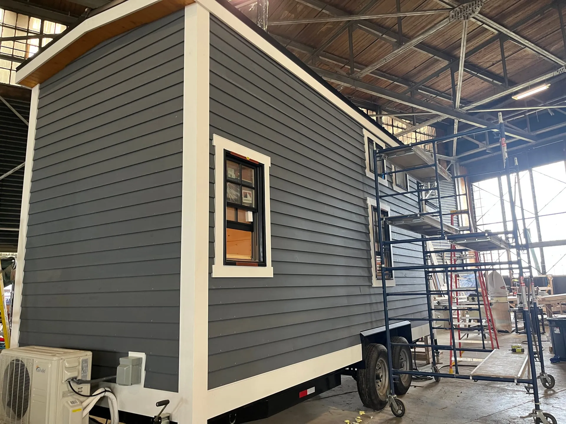 The Quickbuild 12 — 12-foot studio. Ready in eight weeks.