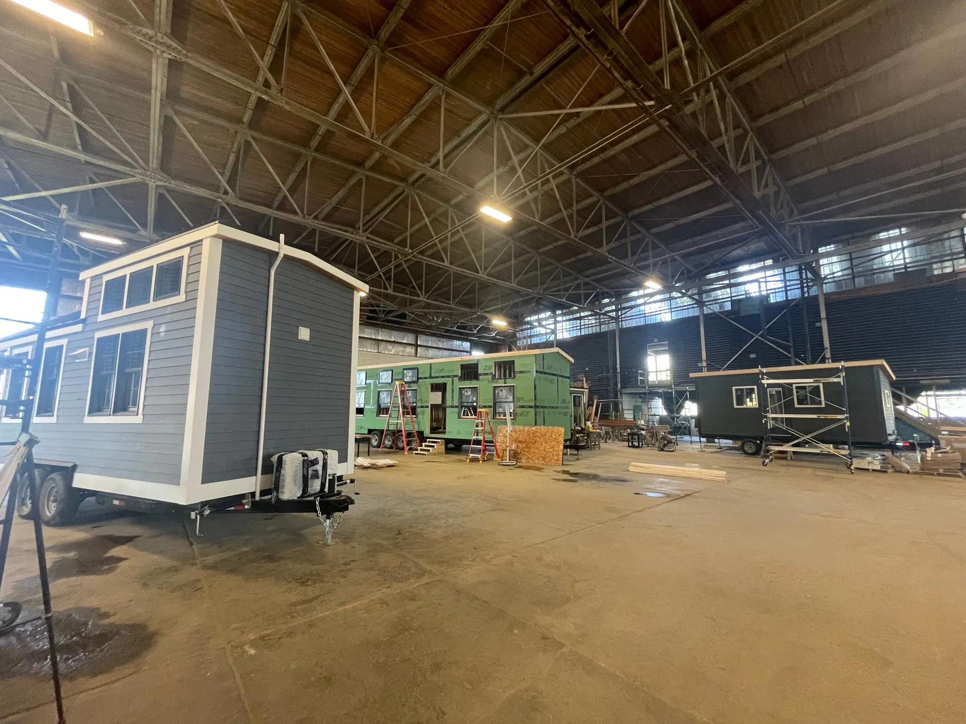 Interior finish work