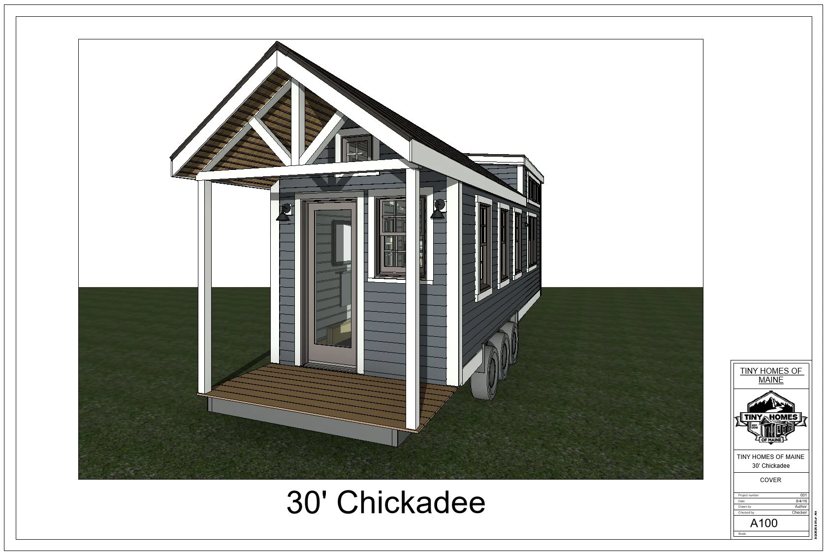 Exterior of the Chickadee XL model