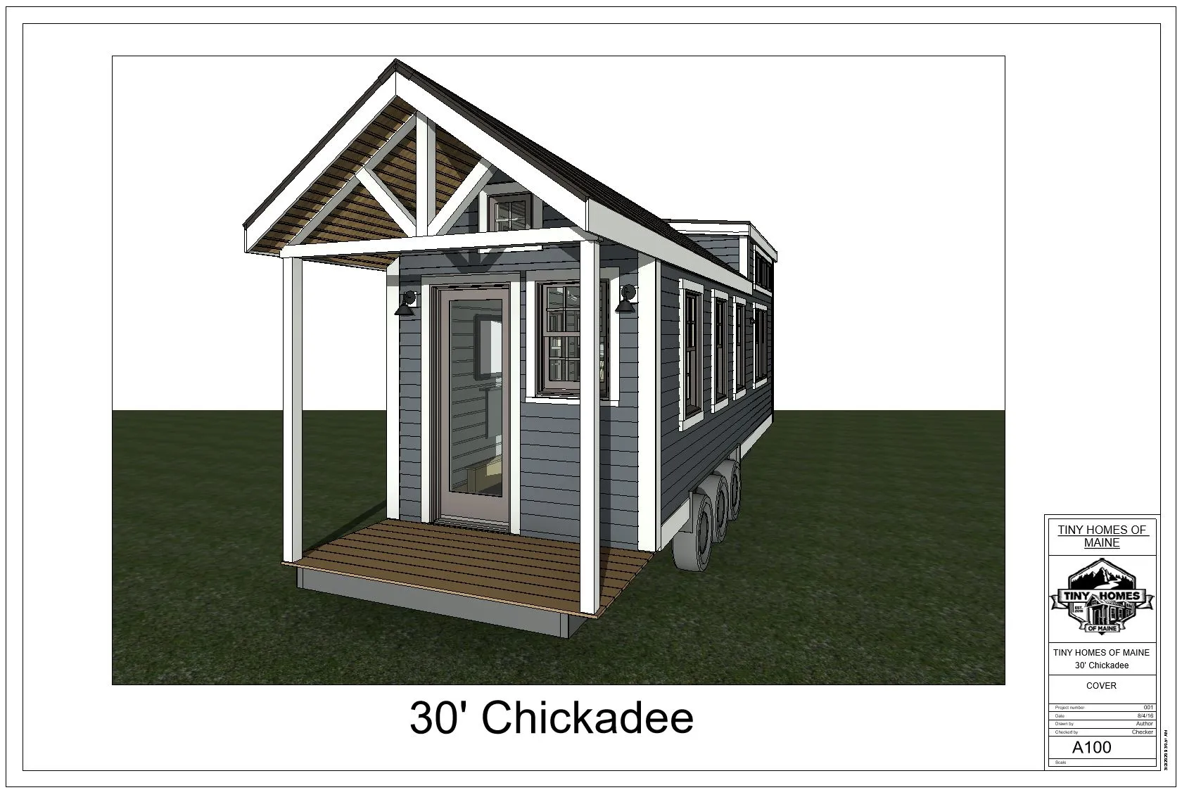 Exterior of the Chickadee XL model